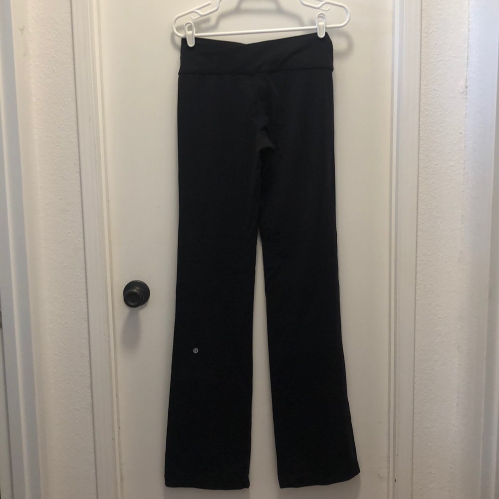 Black brand new wide leg lulu lemon pants